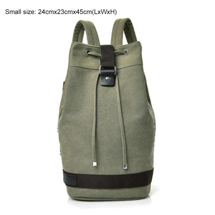 BowLift | Nomad Friendly Canvas Bucket Bag Backpack