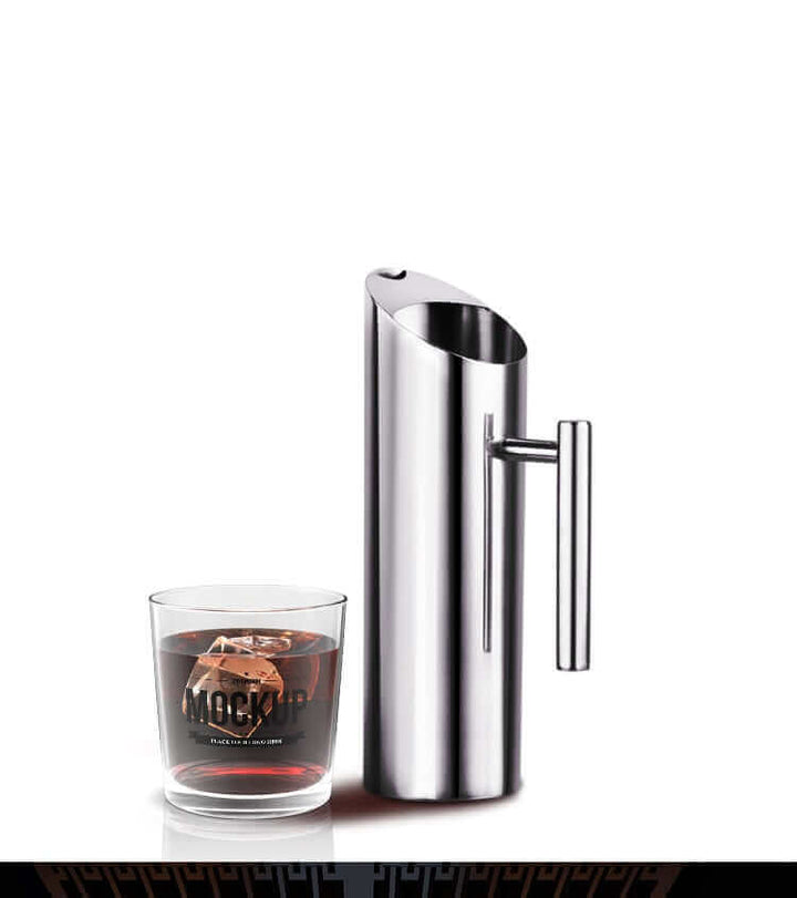 BowLift | Super stylish chrome cold water jugs, come in 3 different sizes