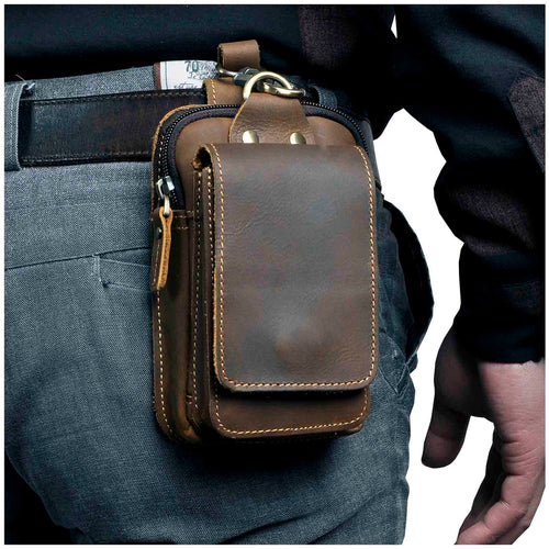 BowLift | Premium Leather Men's Waist Bag