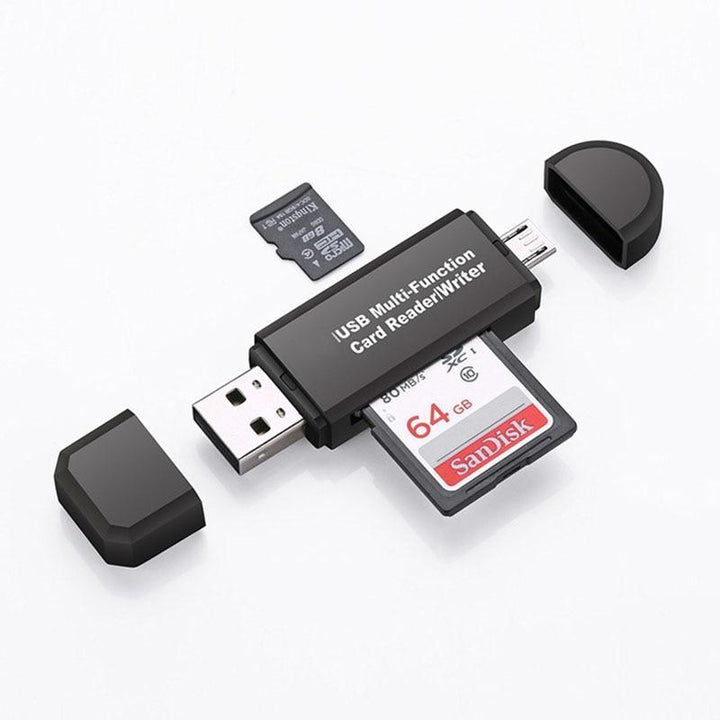 BowLift | 2 In 1 USB OTG Android Card Reader