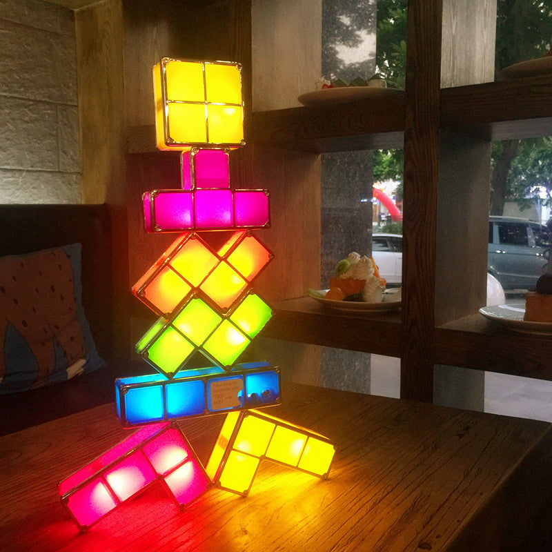 Modular Tetris Lamp - LumiBlocks | Bowlift