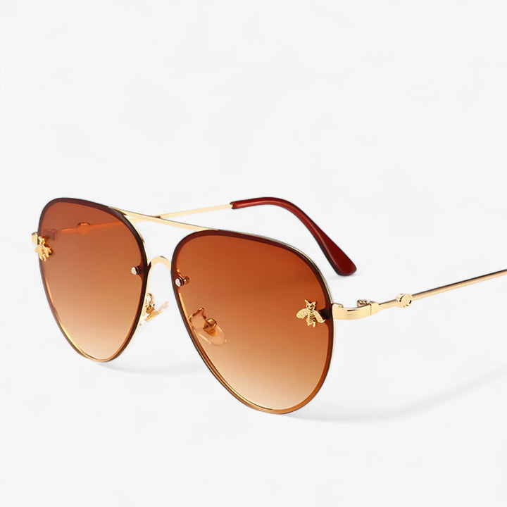 Vintage Pilot Sunglasses with Bee Detail – Halcyon | Bowlift