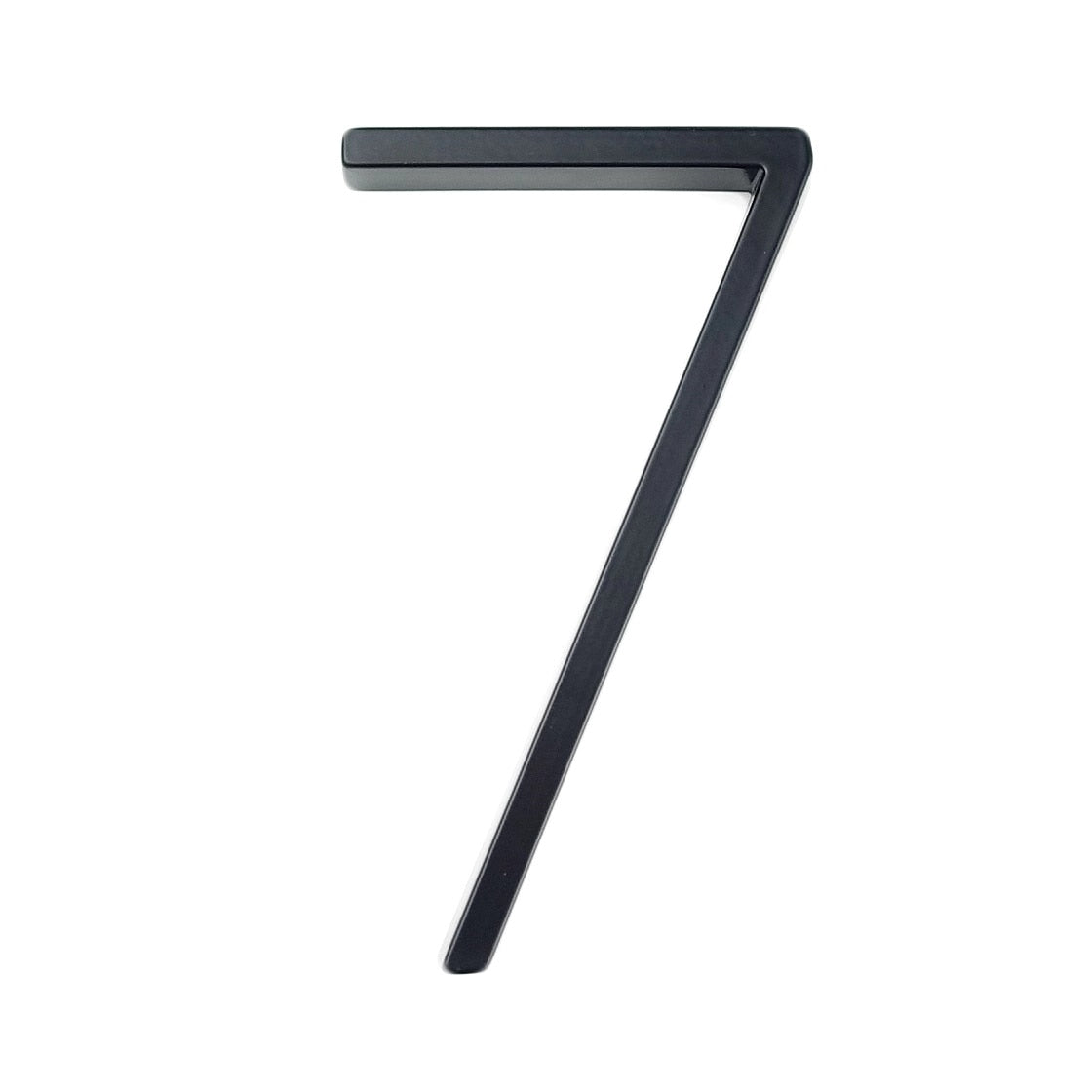 BowLift | Large modern metal house number address accessory