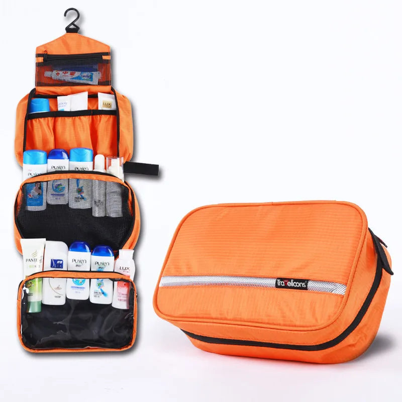 BowLift | Travelior MaxPack Large Waterproof Toiletry Bag for Men & Women | Travel Cosmetic Bag | Sturdy Design & Plenty of Storage