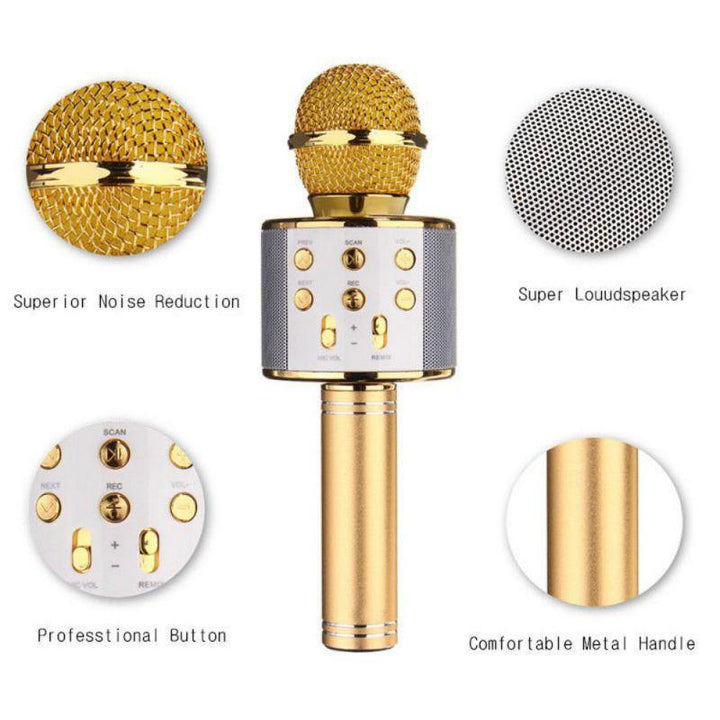 BowLift | Wireless Magic Karaoke Microphone – Bluetooth Karaoke Microphone