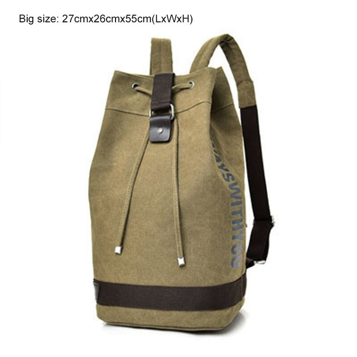BowLift | Nomad Friendly Canvas Bucket Bag Backpack