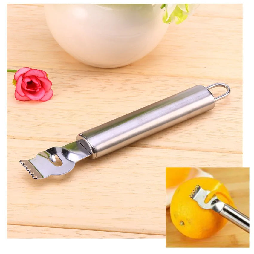 BowLift | Zestaro Citrus Peeler | Stainless Steel & Ergonomic | Dishwasher Safe | For Lemon & Co.