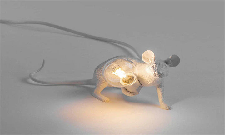 Playful Mouse-Shaped LED Lamp Bowlift
