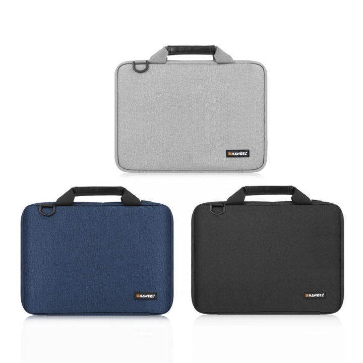 BowLift | HAWEEL 14.0 inch - 16.0 inch briefcase crossbody laptop bag for Macbook, Lenovo Thinkpad, ASUS, HP (Gray)