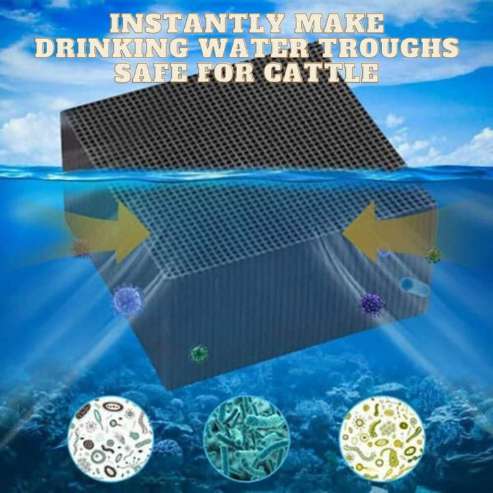 BowLift | Natural Organic Filtration Cube for Stable and Yard Water Systems