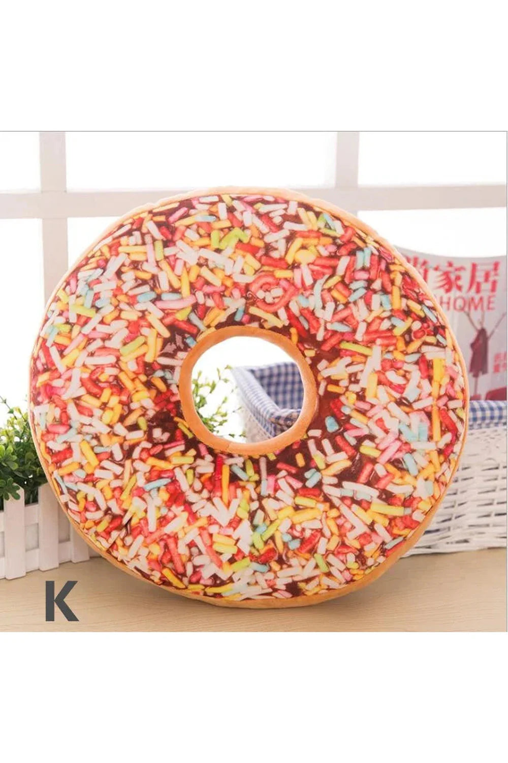 Plush Round Cushion | Bowlift