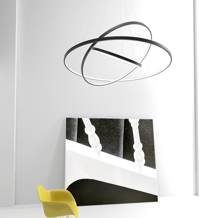 BowLift | Halo Chandelier