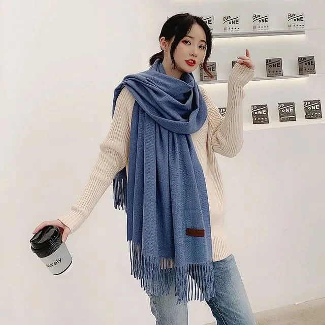 BowLift | Women’s Cotton Winter Scarf – Soft, Warm, Elegant Style