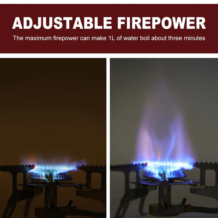 Camping Gas Cooker Stainless Steel | Bowlift