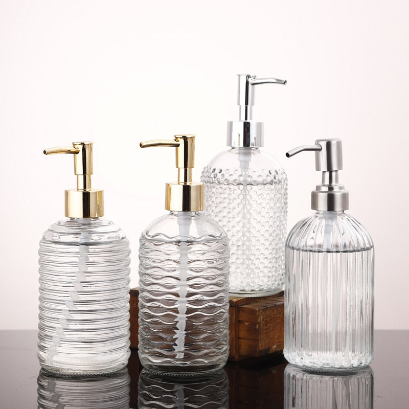 BowLift | Glass Liquid Soap Dispenser