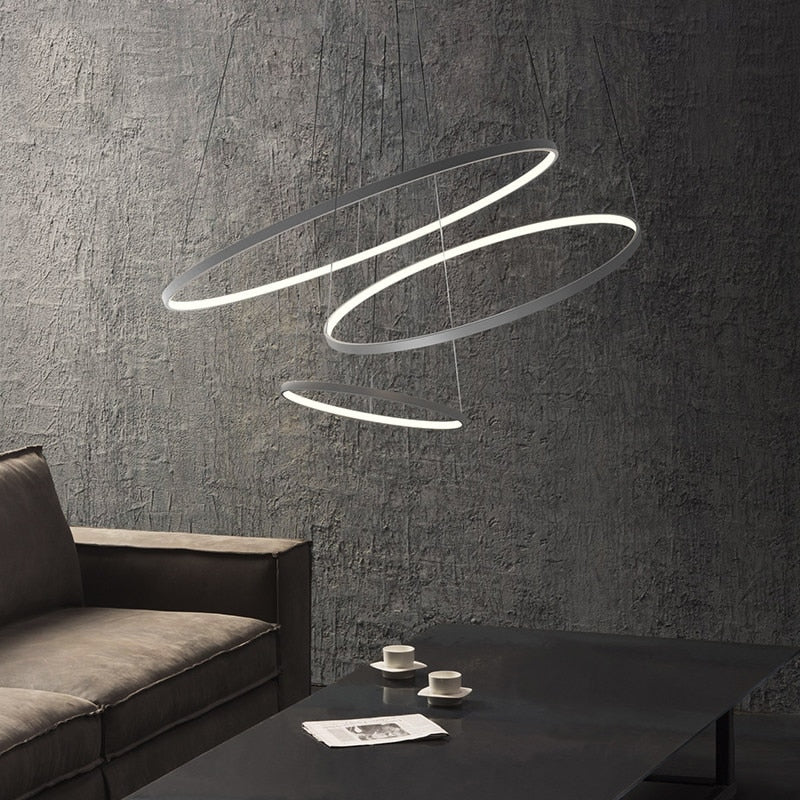 BowLift | Halo Chandelier