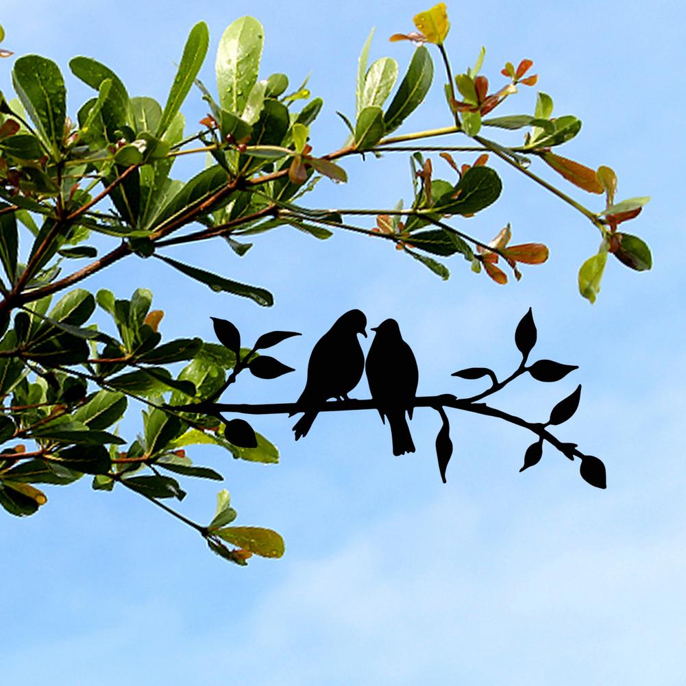BowLift | Eindhoven Garden Decor | Metal Bird Silhouette - Art In The Backyard