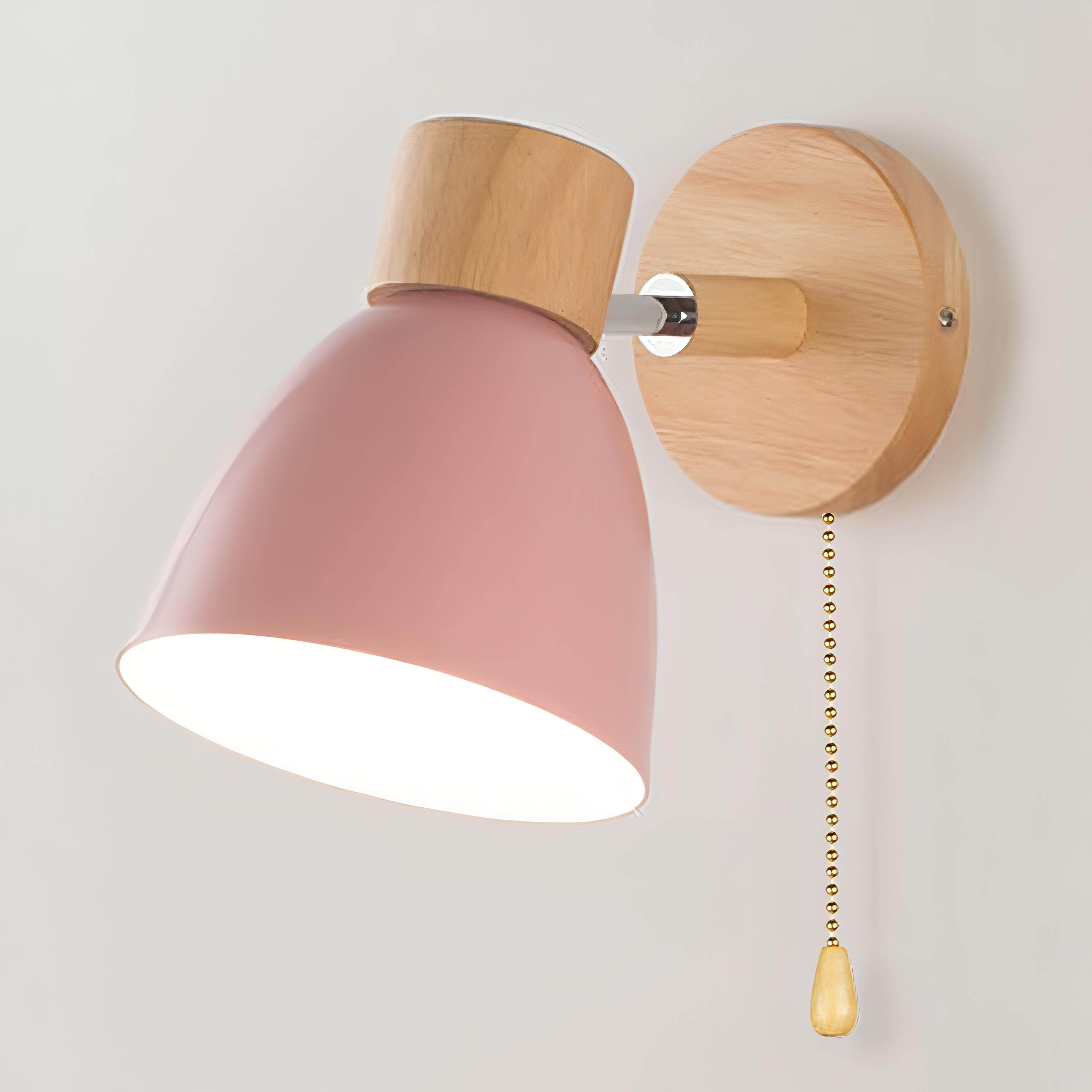 BowLift | Frendorf - Nordic-modern hanging switch wall lamp made of wood