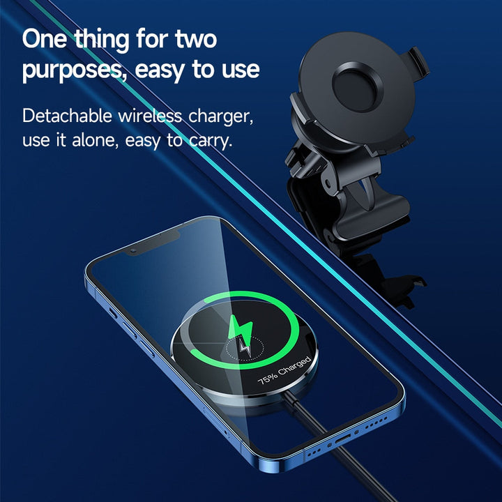 BowLift | 2-in-1 Magnetic Air Vent Fast Charger