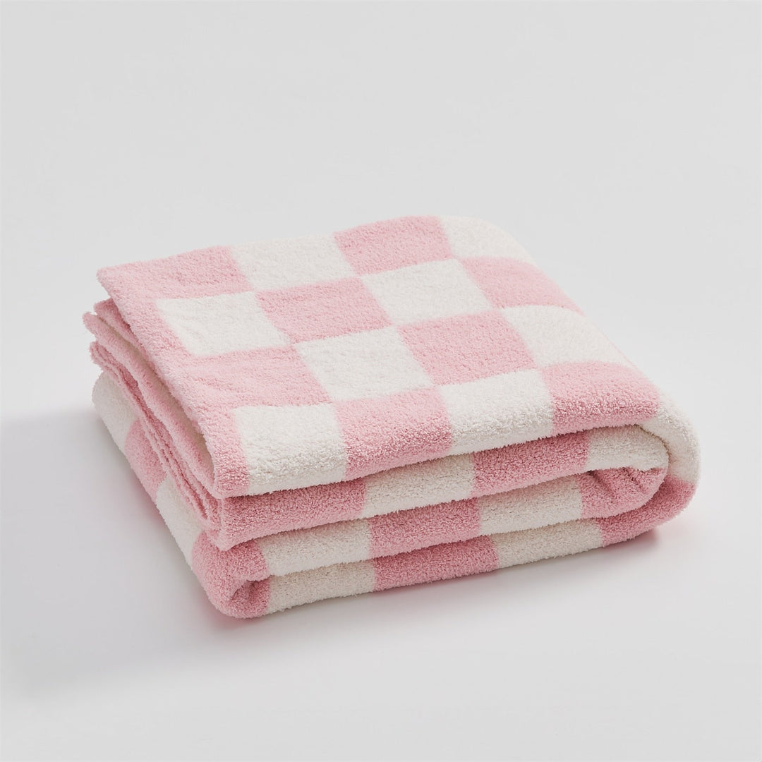 COLOURFUL CHECKERBOARD THROW | Bowlift