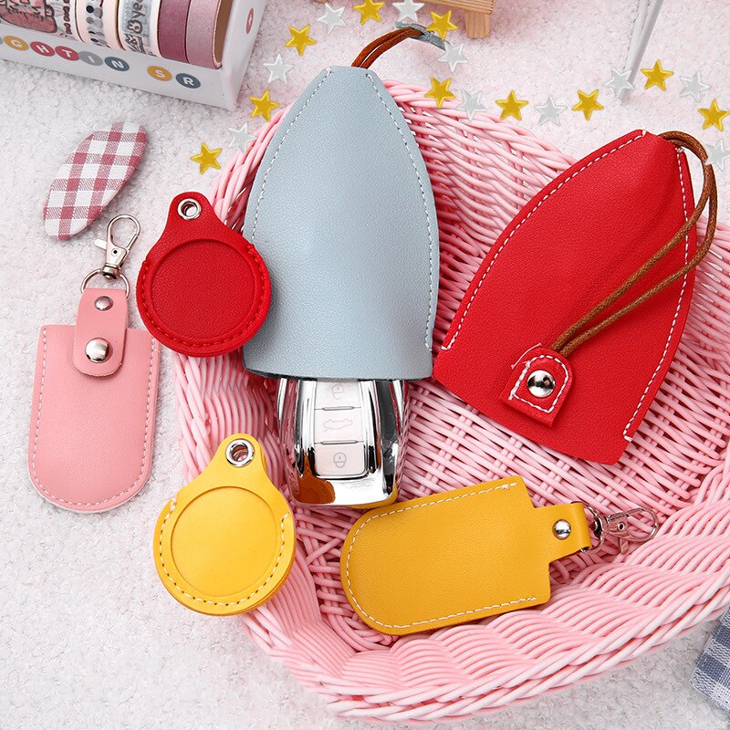 BowLift | Cute Fruits Leather Key Holder