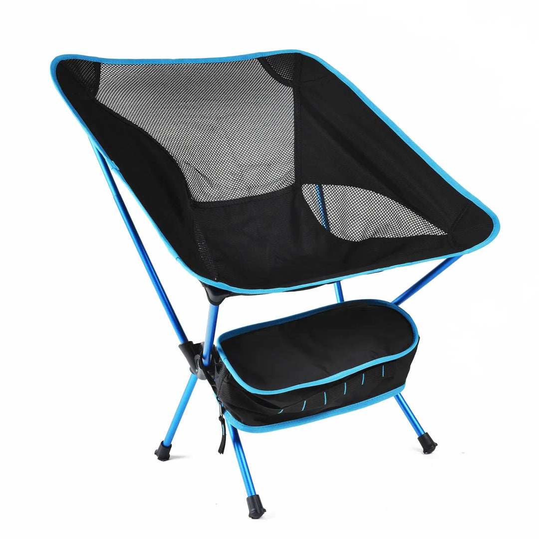 BowLift | Camping chair & beach blanket set Flexora | Ultralight & foldable | Includes sand-free picnic mat | For beach, hiking & fishing