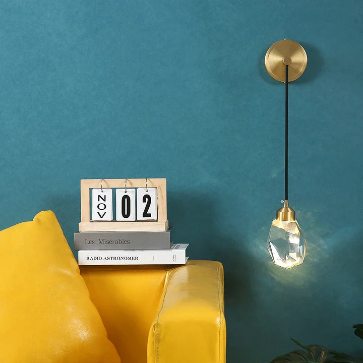BowLift | Pendant Lamp Crystal Gold