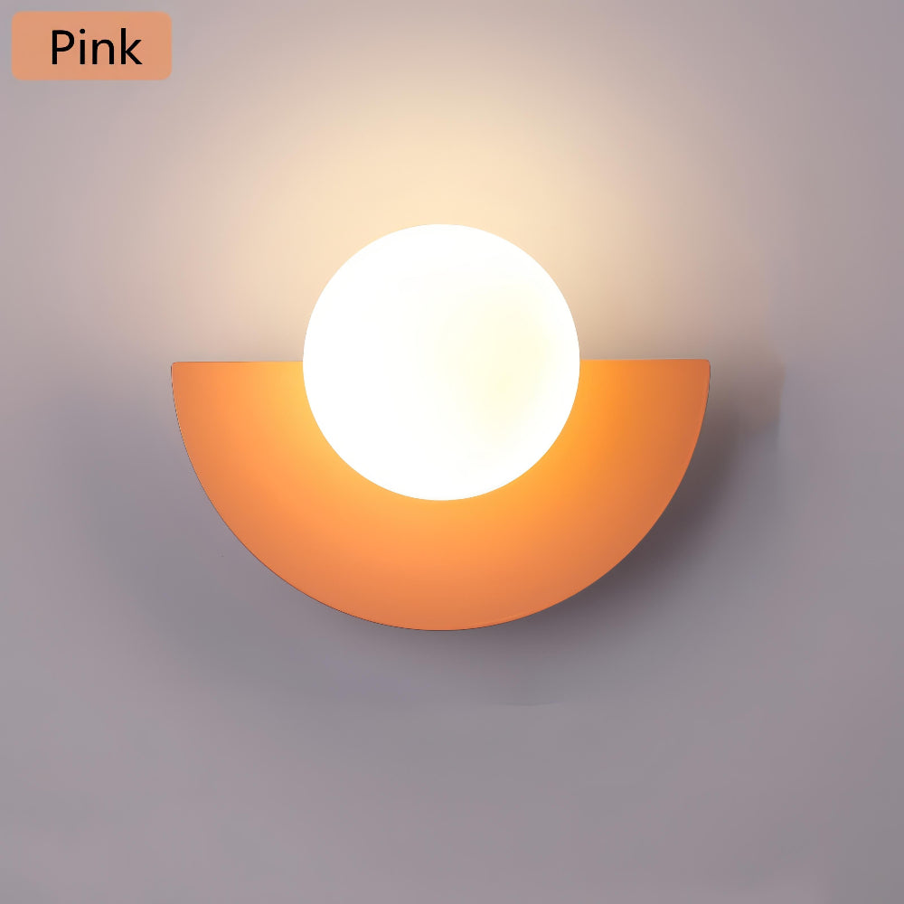 BowLift | Half-Moon Wall Light – Nordic LED Design for Modern Interiors