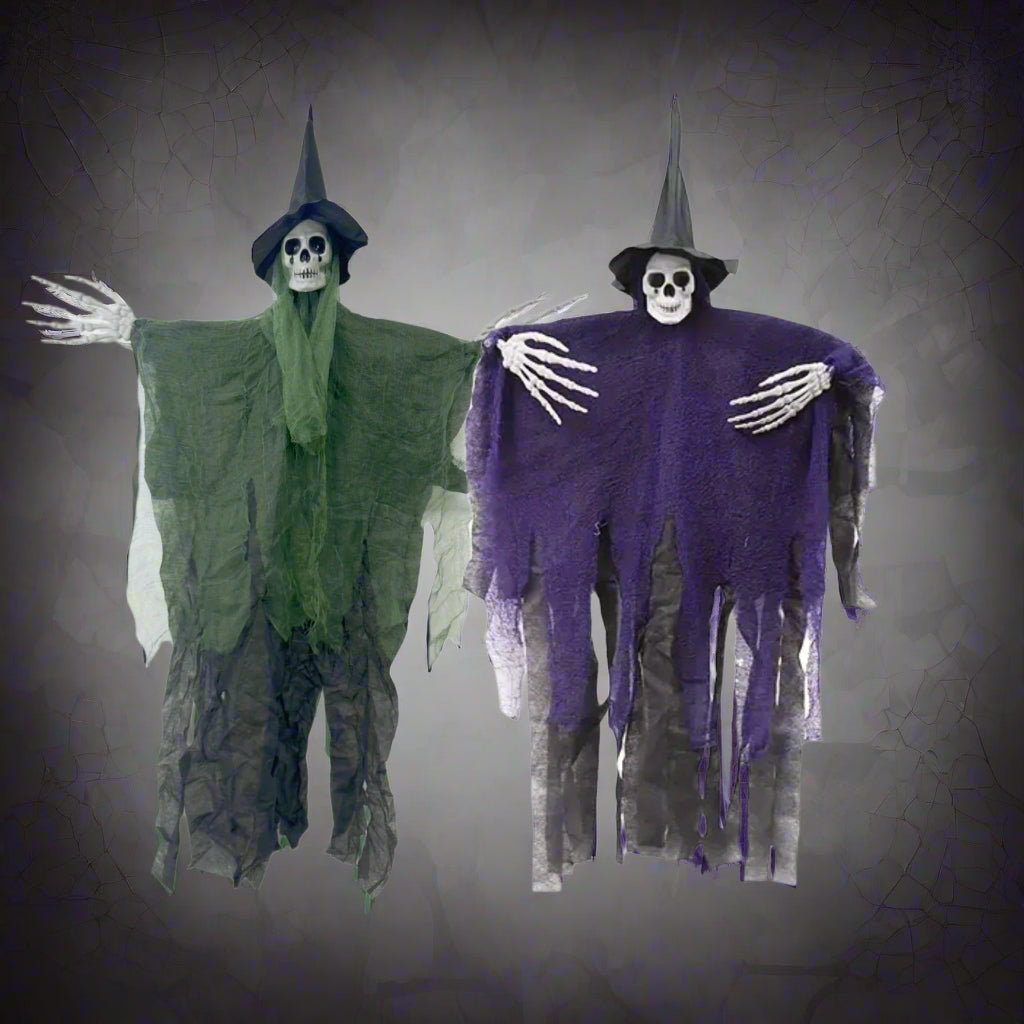 BowLift | Halloween Hanging Skeleton Ghost Decoration Set