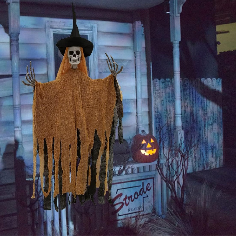BowLift | Halloween Hanging Skeleton Ghost Decoration Set