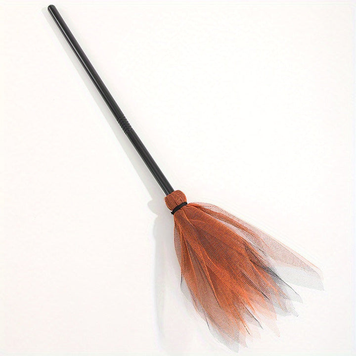 BowLift | Halloween Witch Broom – Plastic Party Prop for Spooky Fun Decor