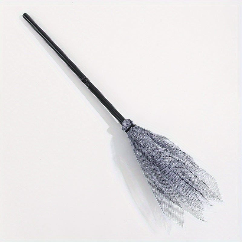 BowLift | Halloween Witch Broom – Plastic Party Prop for Spooky Fun Decor