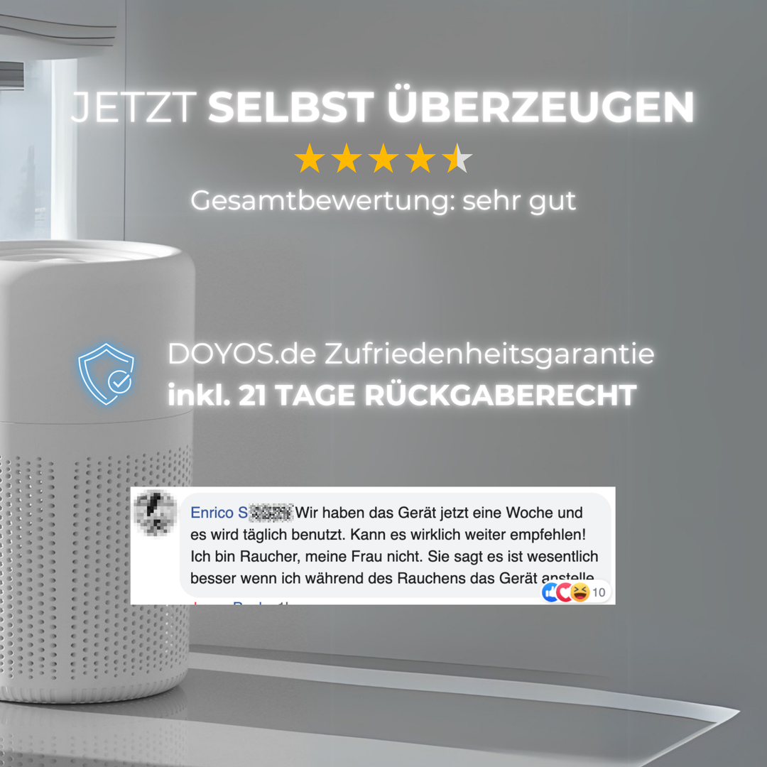 BowLift | LuftGenius Air Purifier | Effective air purification for a healthy indoor climate