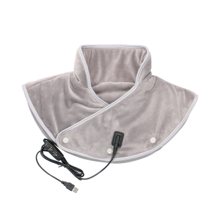 BowLift | WarmRelax Neck & Shoulder Massage Band – USB Heated Massage Wrap with Heat Function