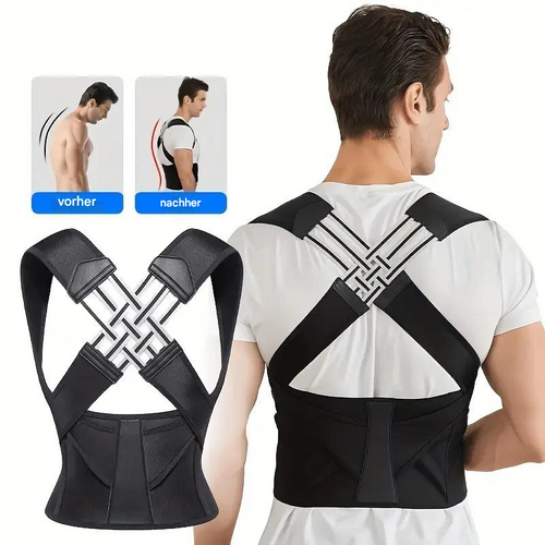 BowLift | Ergonomic Posture Corrector for Neck and Back Pain Relief Adjustable and Stable
