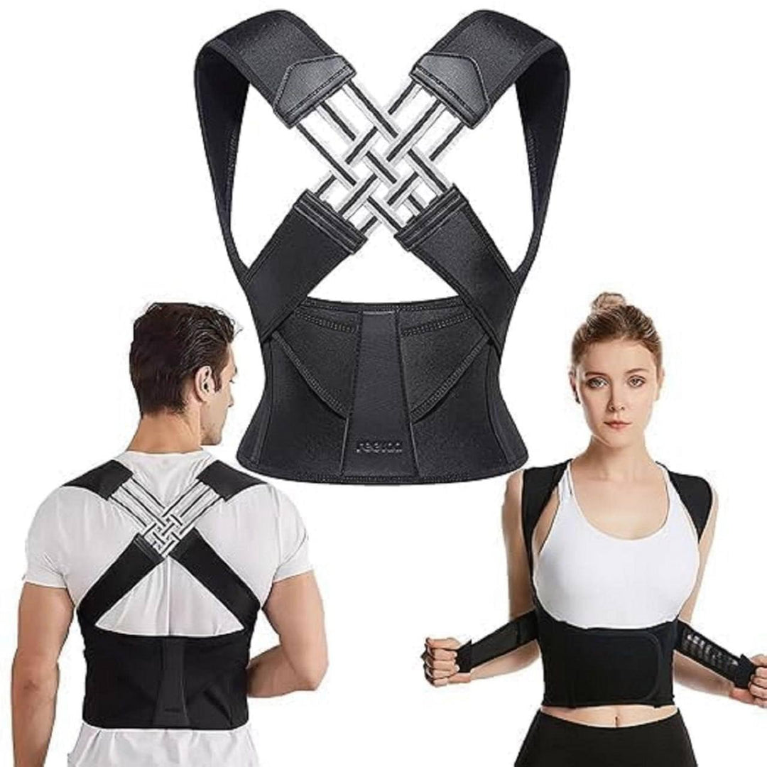 BowLift | Ergonomic Posture Corrector for Neck and Back Pain Relief Adjustable and Stable