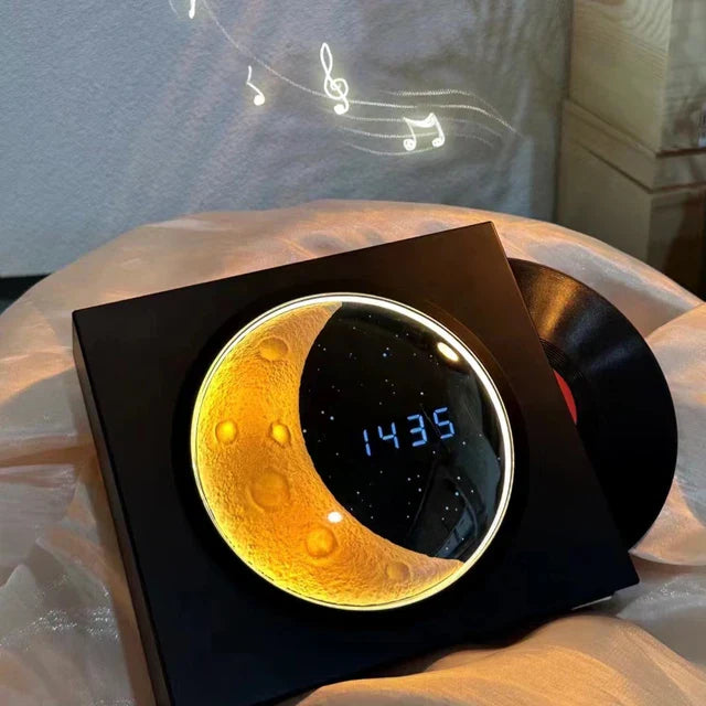 Moon lamp with music and LED night light – Mood lighting with Bluetooth speaker | Bowlift