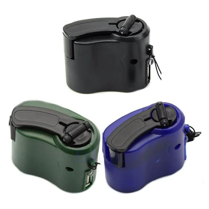 BowLift | Portable USB Emergency Charger with Hand Crank for Outdoor Adventures