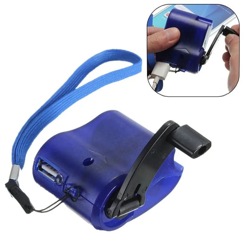 BowLift | Portable USB Emergency Charger with Hand Crank for Outdoor Adventures