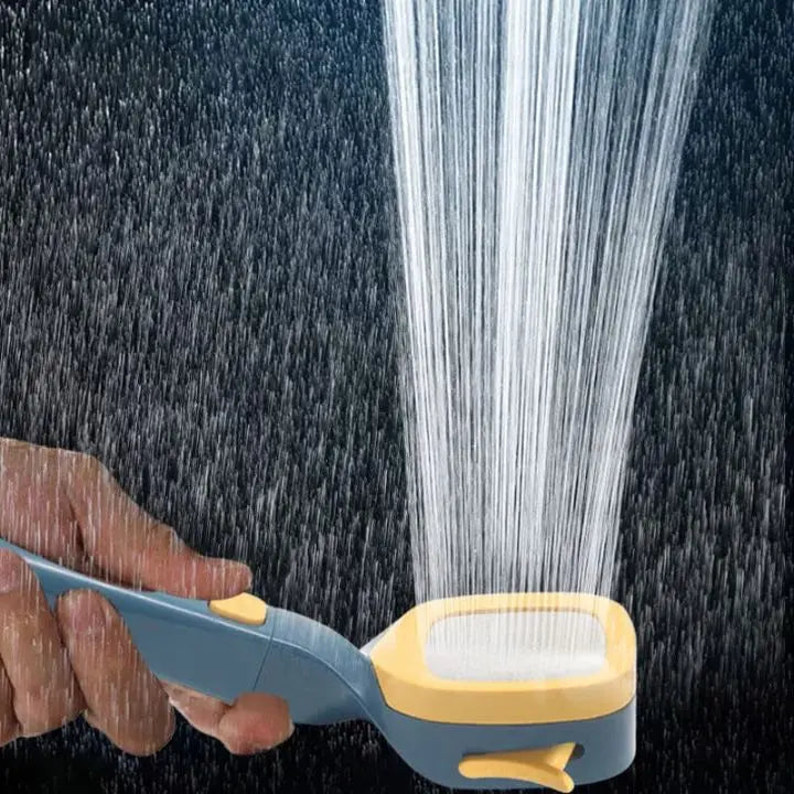 BowLift | Handheld shower with 4 spray modes & stop button – High pressure