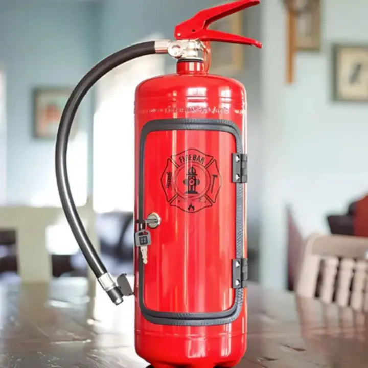BowLift | Handmade Fire Extinguisher Minibar – Unique Gift Idea