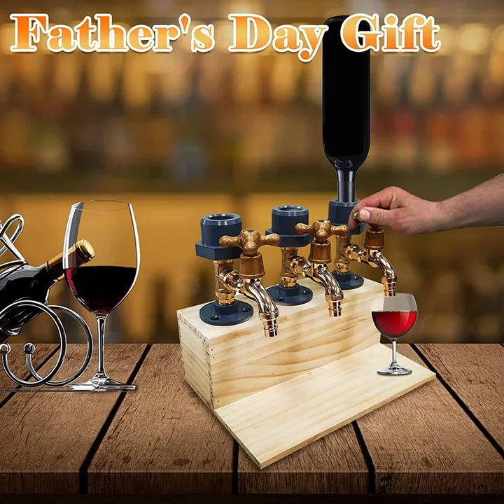 BowLift | Handcrafted Liquor Dispenser Made of Wood | Bar Accessories | Oktoberfest