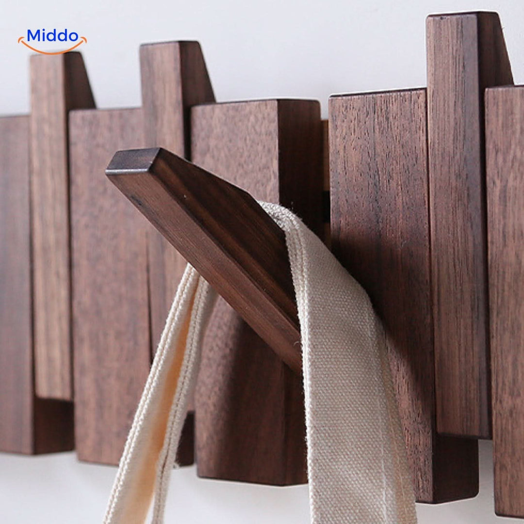 BowLift | Handmade Wooden Piano Wall Coat Rack