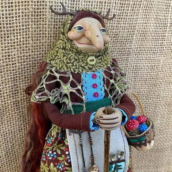 BowLift | Handmade Kitchen Witch – Brings Luck and PRedects Your Home!