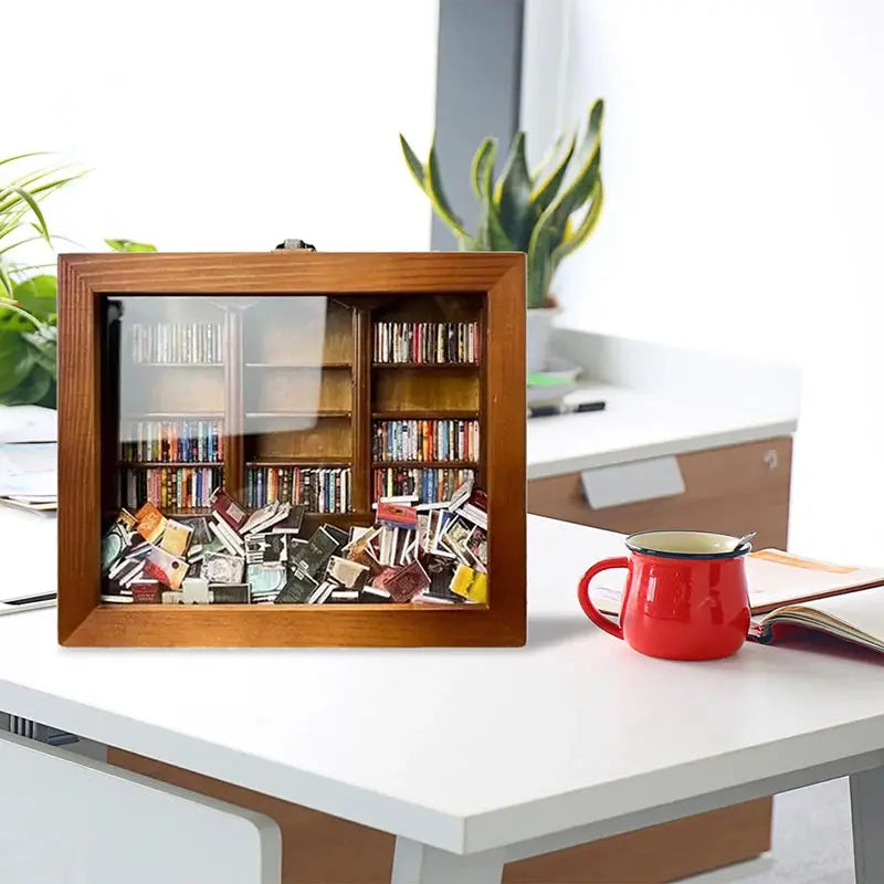 BowLift | Handmade Mini Wooden Shelf for Anxiety Relief