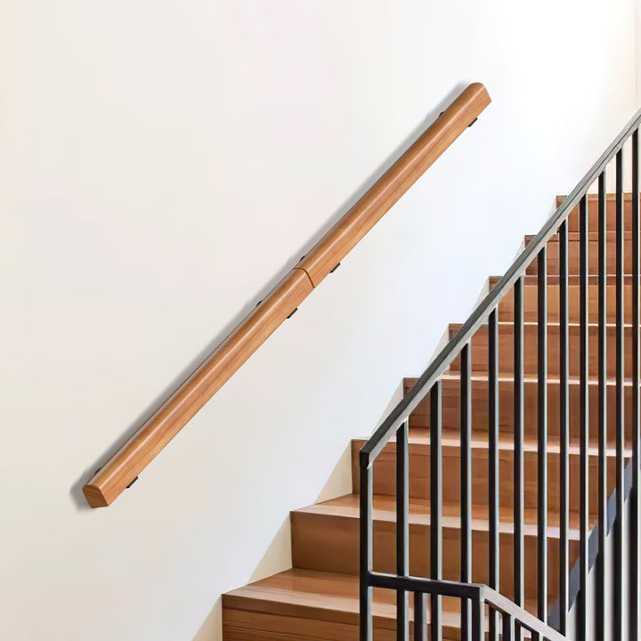 Handrail Stair Railing Pine Wood Half Round Wood | Bowlift