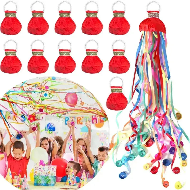 BowLift | Handy Paper Streamer – Colorful Decoration without Confetti Chaos