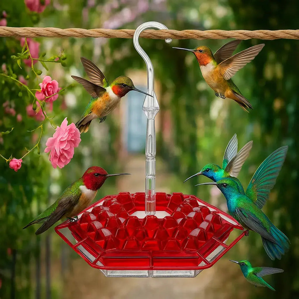 BowLift | Hanging Nectar Dispenser – Attracts Hummingbirds & Keeps Insects Away