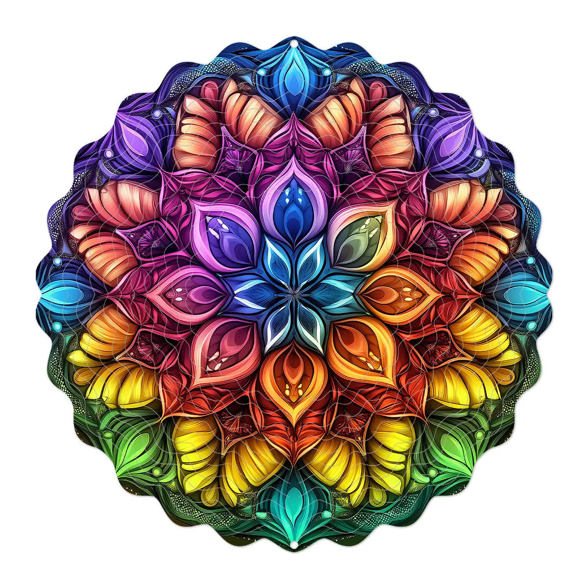 BowLift | Hanging Wind Chime made of Metal for Balcony and Garden