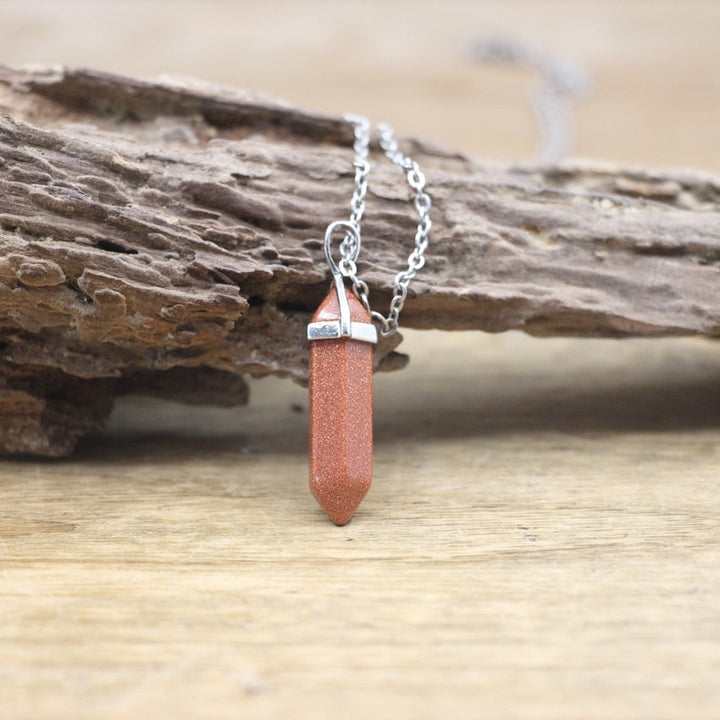 BowLift | Hexagon Natural Stone Chakra Necklace
